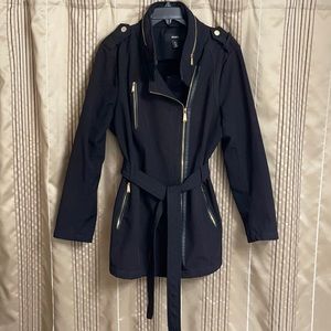 Black Jacket with Gold Trim